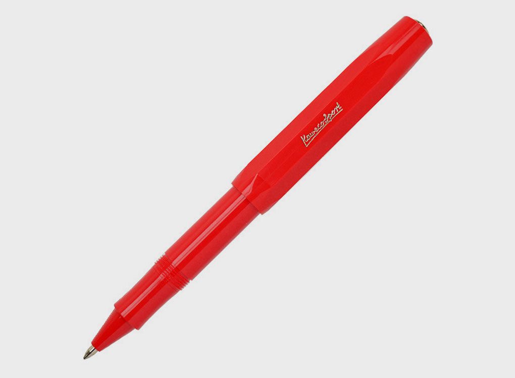 Kaweko classic sport rollerball pen in red