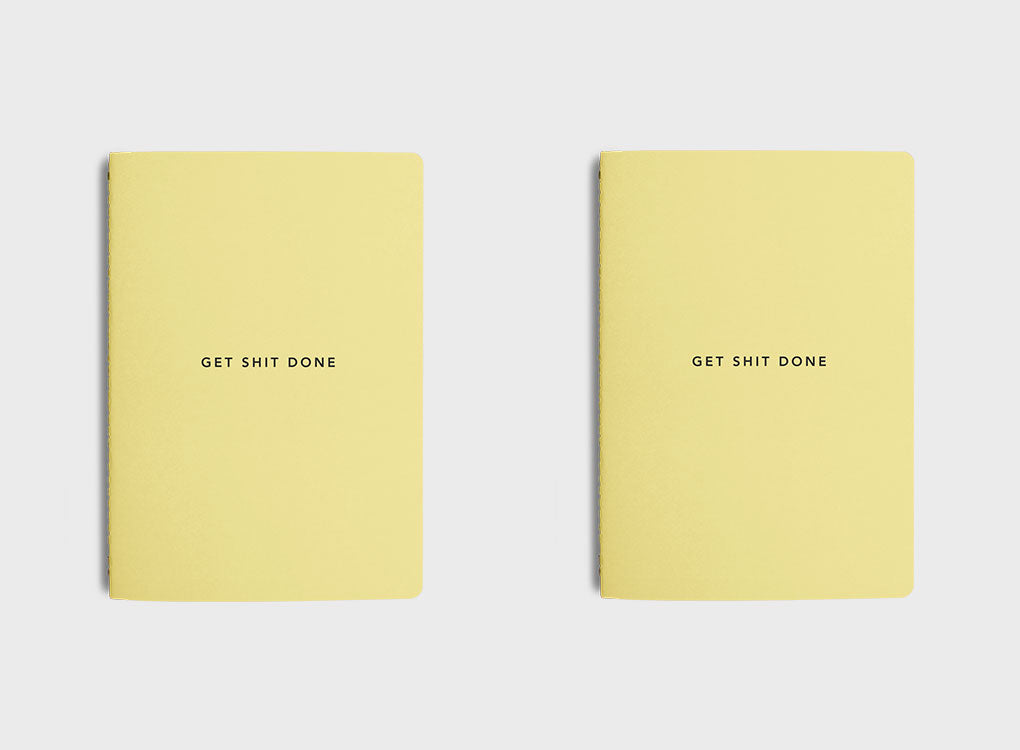 MiGoals | A5 Get Shit Done To-Do-List Notebook