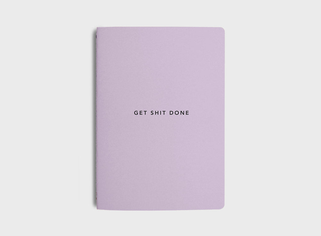 MiGoals | A6 Get Shit Done To-Do-List Notebook