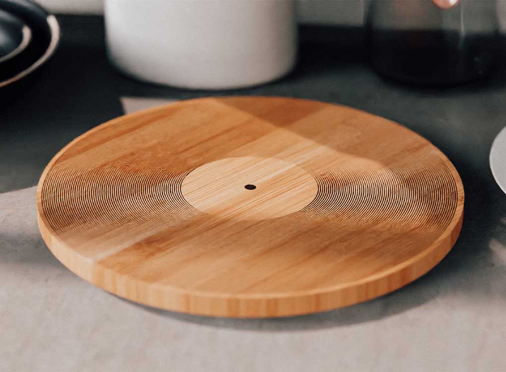 Laser Engraved Bamboo chopping board. Eco Friendly 12 Inch chopping board. A great cooking gift for men or women