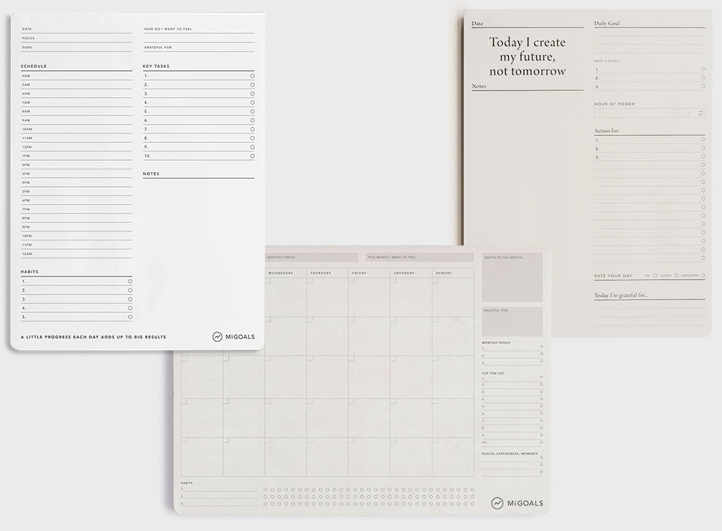 MiGoals | Productivity Pads