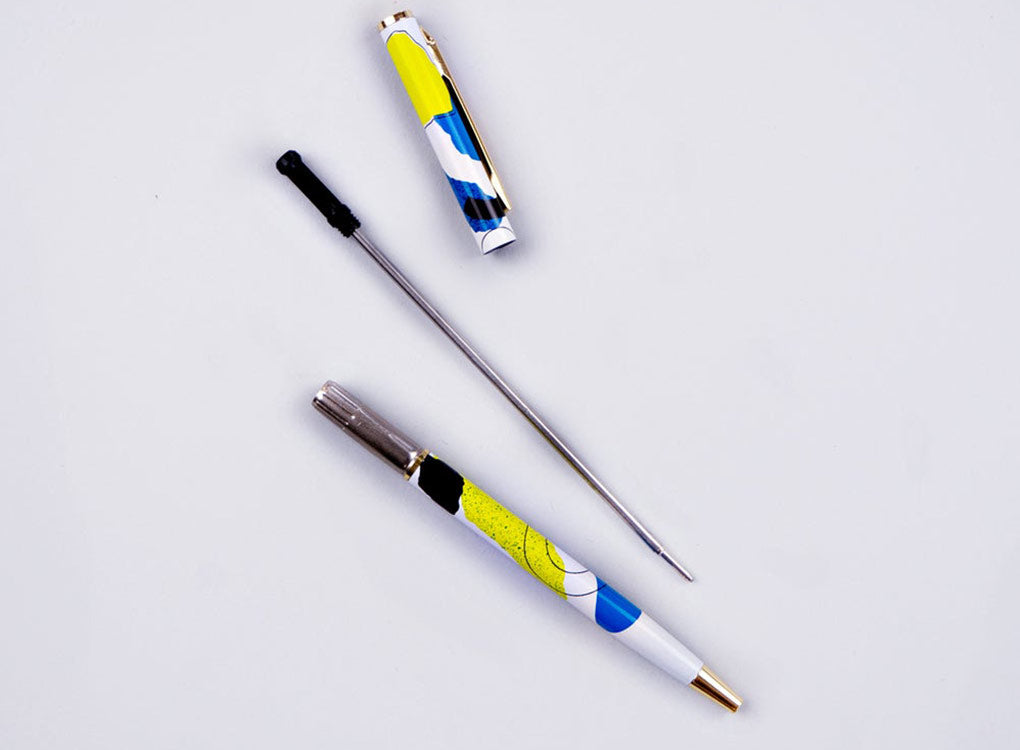 the completist stockholm refillable ballpoint metal pen